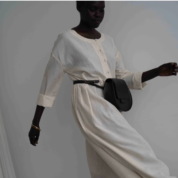 LUNE - BUTTERMILK BLOOMER JUMPSUIT - Picture 4 of 8